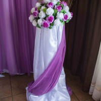 цветочная стойка на свадьбу